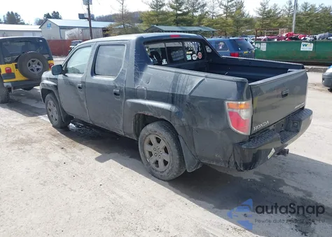 2007 Honda Ridgeline Rtx from USA, damaged, VIN 2HJYK16397H503242